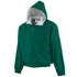 Augusta Sportswear Youth Hooded Taffeta Jacket/Fleece Lined (3281), Color 'Dark Green'