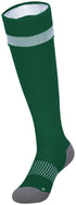 High Five Impact+ Soccer Sock (329120), Color 'Dark Green/White/Graphite'