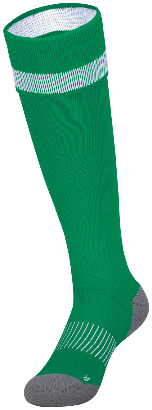 High Five Impact+ Soccer Sock (329120), Color 'Kelly/White/Graphite'