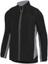 Augusta Sportswear Youth Preeminent Jacket (3301-C), Color 'Black/Graphite Heather/'