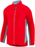 Augusta Sportswear Youth Preeminent Jacket (3301-C), Color 'Red/Graphite Heather'