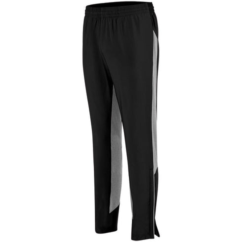 Augusta Sportswear Youth Preeminent Tapered Pant (3306-C), Color 'Black/Graphite Heather/'