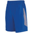 Augusta Sportswear Preeminent Training Shorts (3308-C), Color 'Royal/Graphite Heather/'