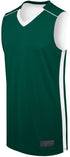 Augusta Sportswear Youth Competition Reversible Jersey (332401), Color 'Forest/White'