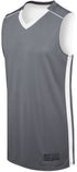 Augusta Sportswear Adult Competition Reversible Jersey (332400), Color 'Graphite/White'