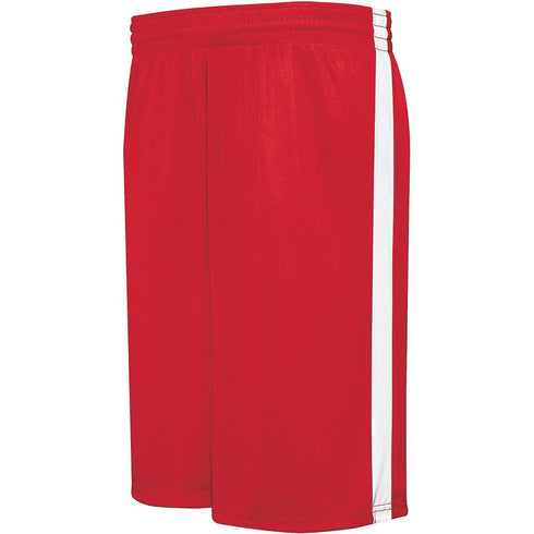 Augusta Sportswear Competition Reversible Shorts (335870), Color 'Scarlet/White'