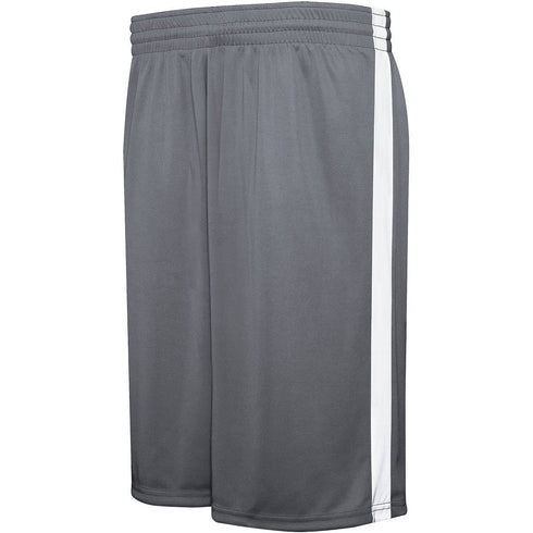 Augusta Sportswear Competition Reversible Shorts (335870), Color 'Graphite/White'