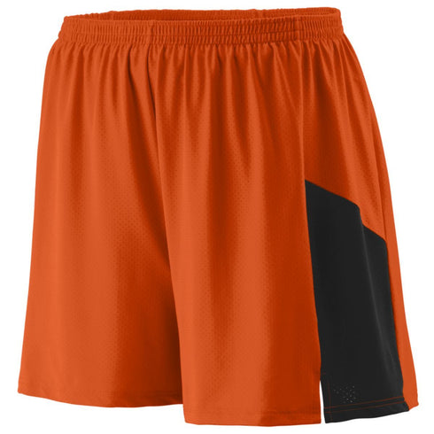 Augusta Sportswear Youth Sprint Shorts (336), Color 'Orange/Black'