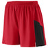 Augusta Sportswear Youth Sprint Shorts (336), Color 'Red/Black'