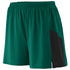 Augusta Sportswear Youth Sprint Shorts (336), Color 'Dark Green/Black'