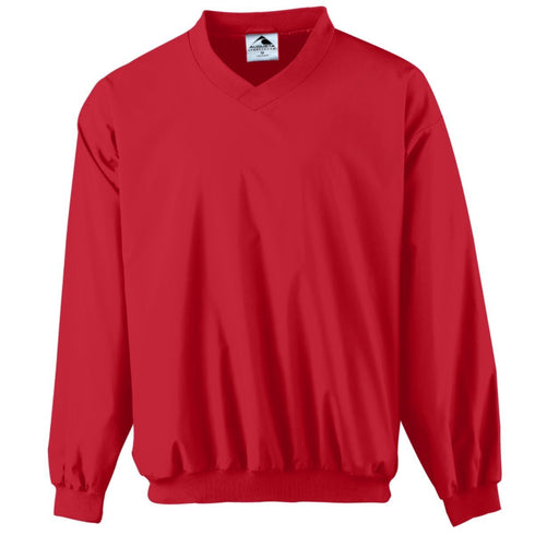 Augusta Sportswear Micro Poly Windshirt/Lined (3415), Color 'Red'