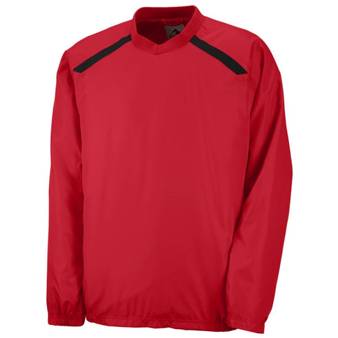 Augusta Sportswear Youth Promentum Pullover (3418-C), Color 'Red/Black'
