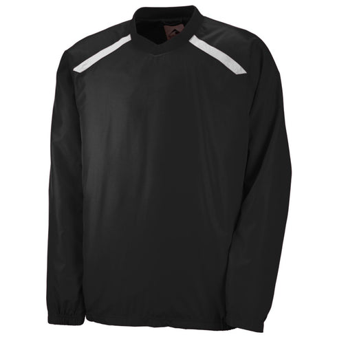 Augusta Sportswear Youth Promentum Pullover (3418-C), Color 'Black/White'