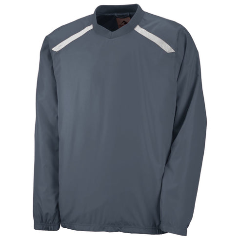 Augusta Sportswear Youth Promentum Pullover (3418-C), Color 'Graphite/White'