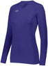 Russell Athletic Ladies TruHit Long Sleeve Jersey (342212), Color 'Purple (Hlw)'