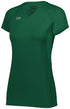 Russell Athletic Ladies TruHit Short Sleeve Jersey (342222), Color 'Forest'