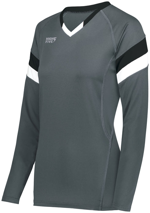 High Five Girls TruHit Tri Long Sleeve Jersey