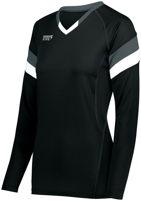 High Five Girls TruHit Tri Long Sleeve Jersey