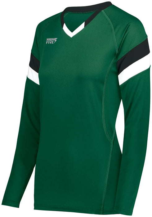 High Five Girls TruHit Tri Long Sleeve Jersey