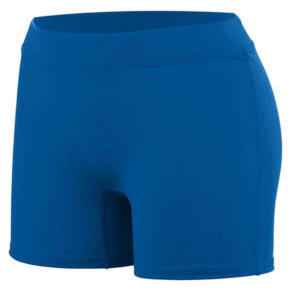 Russell Athletic Ladies Knock Out Shorts (345582), Color 'Royal'