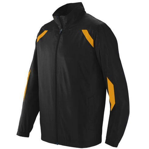 Augusta Sportswear Youth Avail Jacket (3501-C), Color 'Black/Gold'