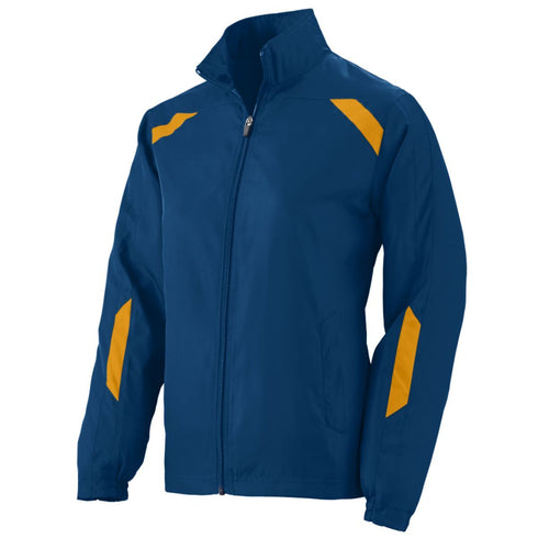 Augusta Sportswear Ladies Avail Jacket (3502-C), Color 'Navy/Gold'