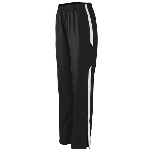 Augusta Sportswear Ladies Avail Pant (3506-C), Color 'Black/White'