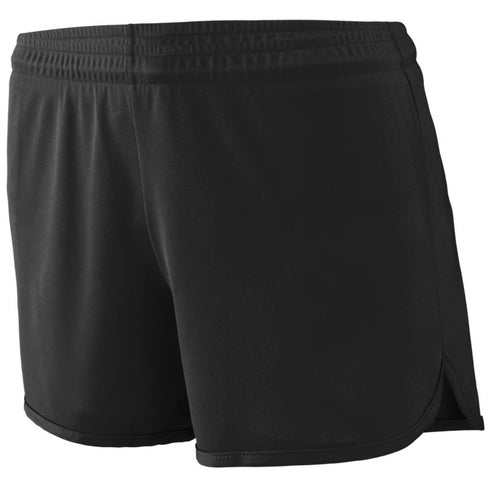 Augusta Sportswear Ladies Accelerate Shorts (357), Color 'Black'