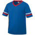 Augusta Sportswear Sleeve Stripe Jersey (360), Color 'Royal/Red/White'