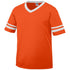 Augusta Sportswear Sleeve Stripe Jersey (360), Color 'Orange/White'