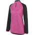 Augusta Sportswear Ladies Record Setter Pullover (3622-C), Color 'Slate/Power Pink Heather'
