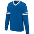 Augusta Sportswear Long Sleeve Stripe Jersey (372-C), Color 'Royal/White'