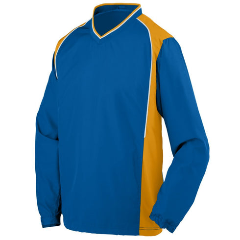 Augusta Sportswear Youth Roar Pullover (3746-C), Color 'Royal/Gold/White'