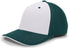 Pacific Headwear M2 Performance Contrast Flexfit® Cap (398F), Color 'SilverDarkGreenDarkGreen'