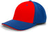 Pacific Headwear M2 Performance Contrast Flexfit® Cap (398F), Color 'RedRoyalRoyal'