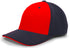 Pacific Headwear M2 Performance Contrast Flexfit® Cap (398F), Color 'RedNavyNavy'