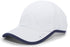 Pacific Headwear Lite Series Active Hook-And-Loop Adjustable Cap (410L), Color 'WhiteNavy'