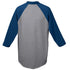 Augusta Sportswear Youth Baseball Jersey (421-C), Color 'Athletic Heather/Navy'