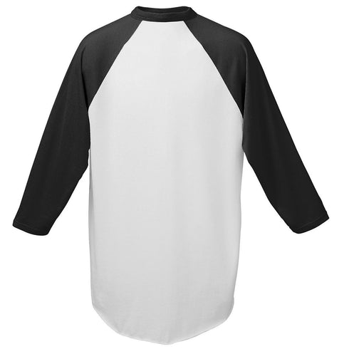 Augusta Sportswear Youth Baseball Jersey (421-C), Color 'White/Black'