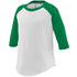 Augusta Sportswear Toddler Baseball Jersey (422), Color 'WhiteKelly'