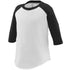 Augusta Sportswear Toddler Baseball Jersey (422), Color 'White/Black'