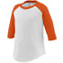 Augusta Sportswear Toddler Baseball Jersey (422), Color 'White/Orange'
