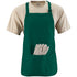 Augusta Sportswear Medium Length Apron With Pouch (4250), Color 'Dark Green'