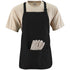 Augusta Sportswear Medium Length Apron With Pouch (4250), Color 'Black'