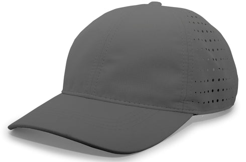 Pacific Headwear Lite Series Perforated Cap (425L), Color 'Graphite'
