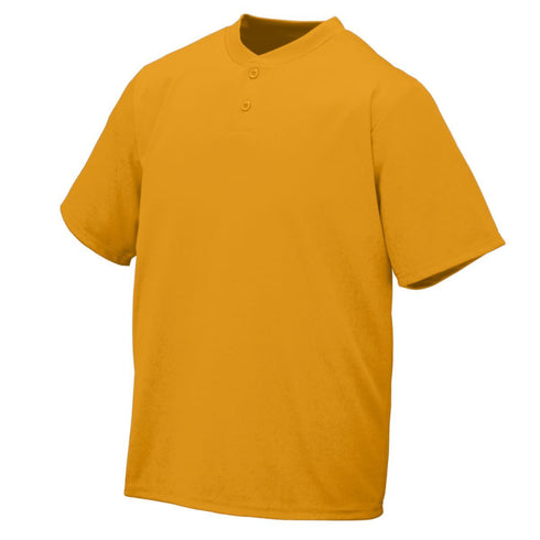 Augusta Sportswear Youth Wicking Two-Button Jersey (427-C), Color 'Gold'
