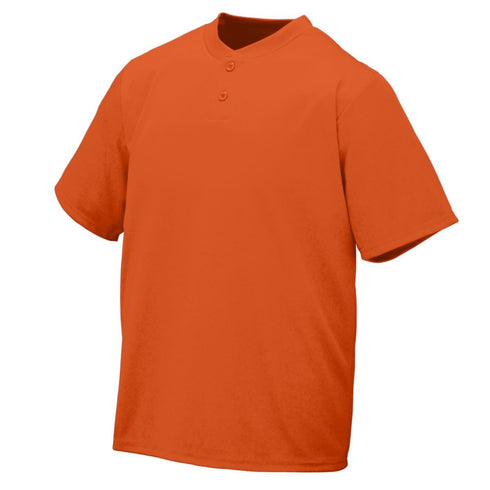 Augusta Sportswear Youth Wicking Two-Button Jersey (427-C), Color 'Orange'