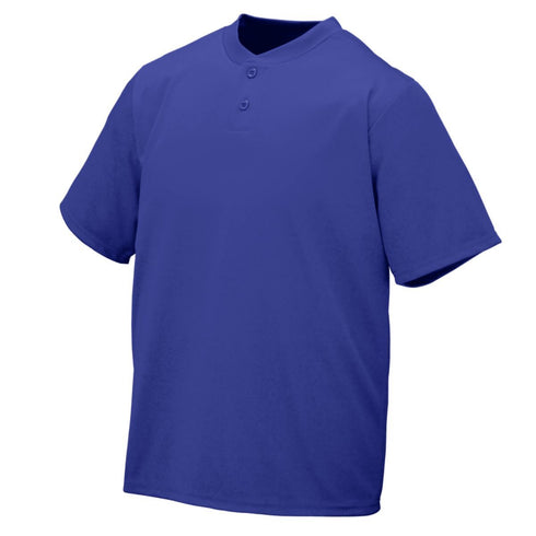 Augusta Sportswear Youth Wicking Two-Button Jersey (427-C), Color 'Purple'