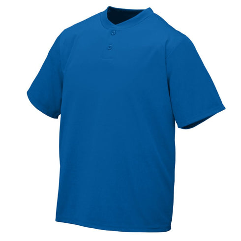 Augusta Sportswear Youth Wicking Two-Button Jersey (427-C), Color 'Royal'