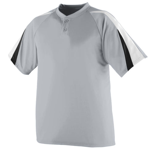 Augusta Sportswear Youth Power Plus Jersey (429-C), Color 'Silver Grey/White/Black'